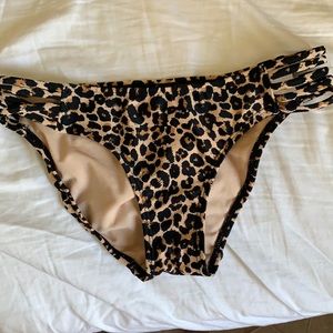 Cheetah print bikini bottoms